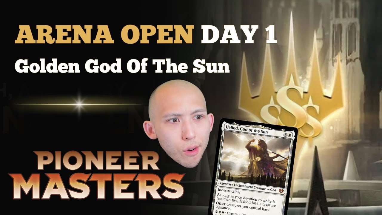 Golden God Of The Sun | Arena Open Day 1 | Pioneer Masters Sealed | MTG Arena