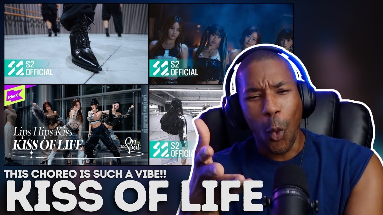 KISS OF LIFE | 'Lips Hips Kiss' MV & Performance + 'k bye' MV & Dance Practice REACTION