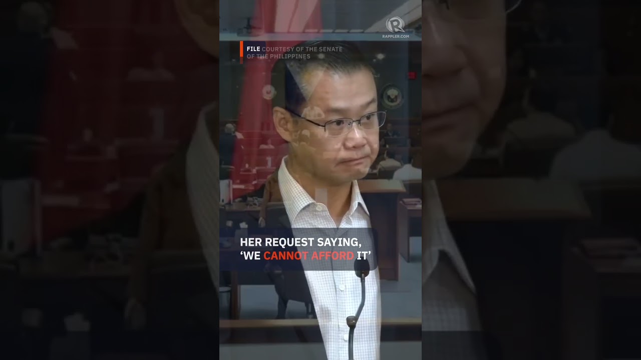 Sara Duterte wants the Senate to pay for her defense team&rsquo;s meals?