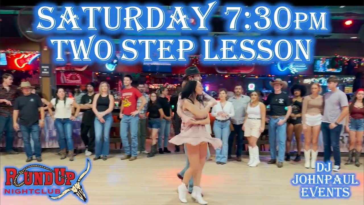 Двухшаговый танец 🤗 Обхват — Выкатывание — Поворот изнутри 🤗 Урок от диджеев Джона Пола и Кортни ...