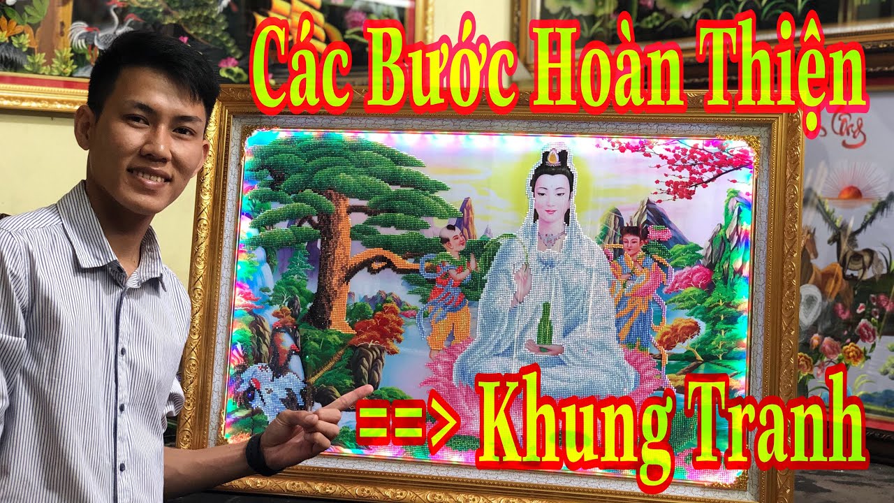 Hướng dẫn đóng khung tranh từ A tới Z
