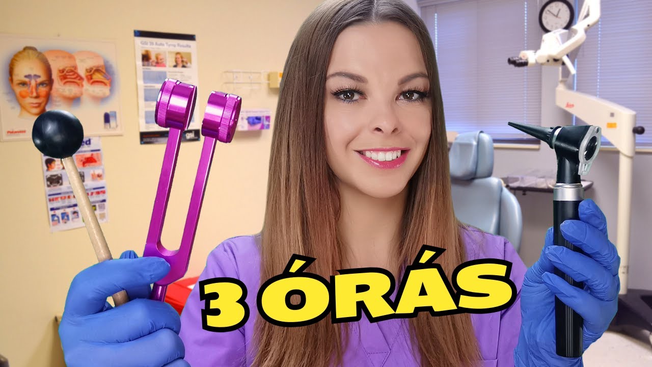 3 ÓRÁS ORVOSI ROLEPLAY Összeállítás (Magyar ASMR)