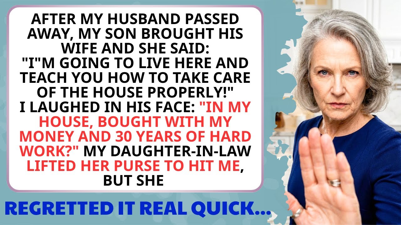 My Daughter-In-Law’s Teaching Me? In My House, Bought With My Money? I Told My Son.