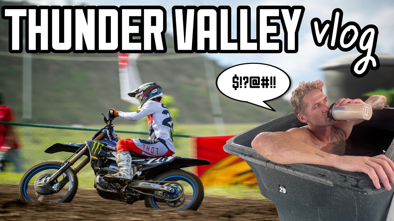 THUNDER VALLEY VLOG | Christian Craig Races in Lakewood Colorado Round 3 of Pro Motocross