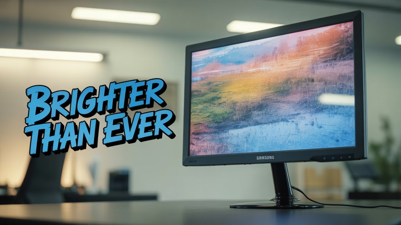 How To Repair Samsung Monitor B1930N Backlight LCD Chane To LED | Created by Afjal Hossain