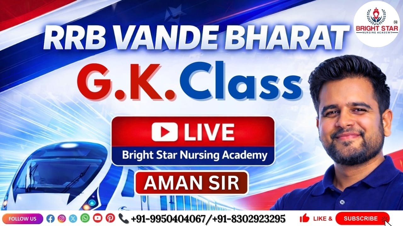 #6- RRB VANDE BHARAT | G.K. CLASS | AMAN SIR