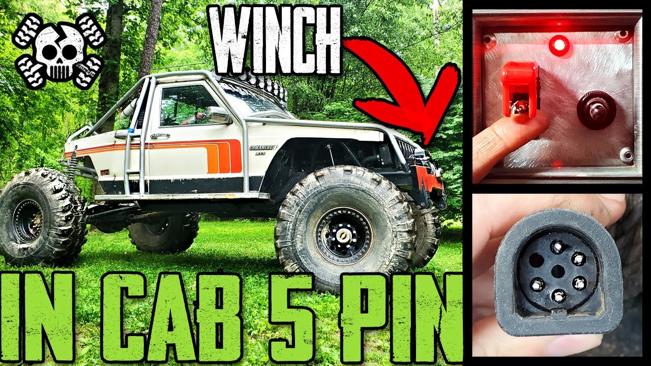 Winch Control -  How To Wire a 5 Pin In Cab Winch Controller in your Jeep