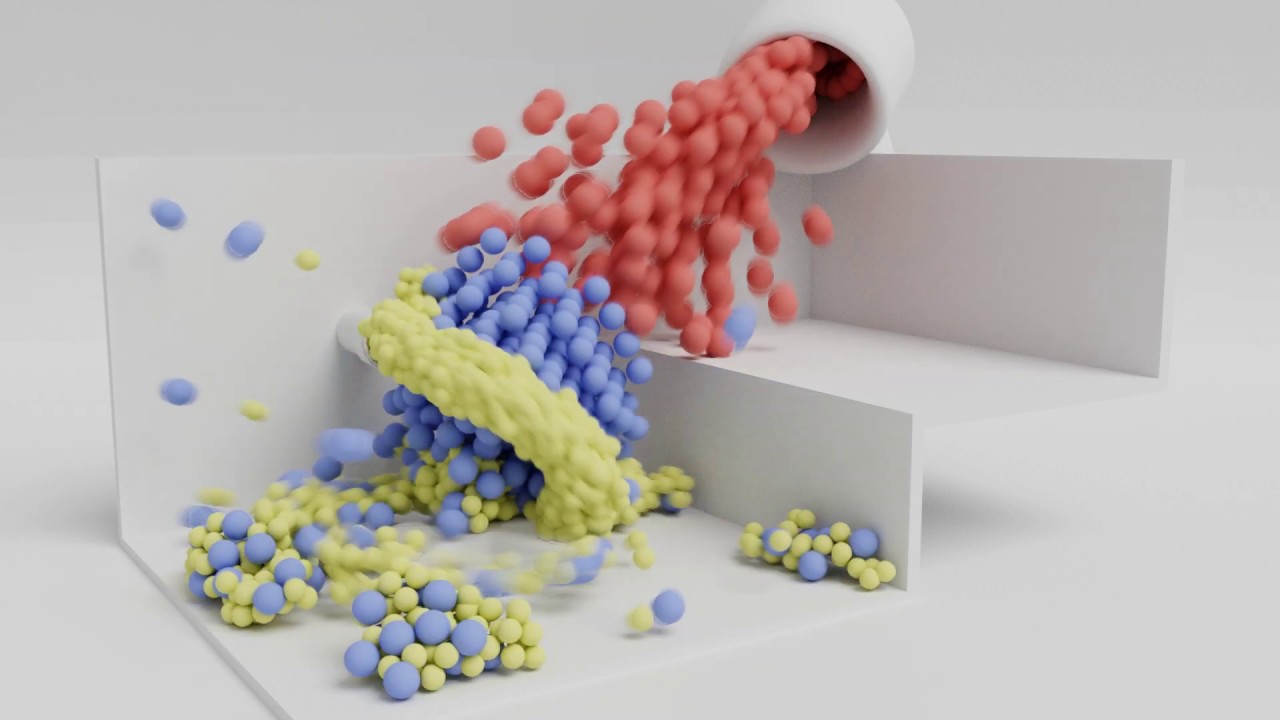 Blender Molecular Script Simulation