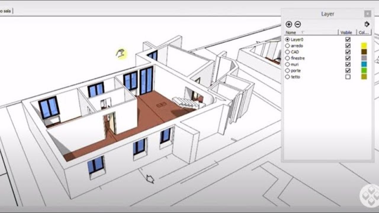 La progettazione 3D con SketchUp e VRay