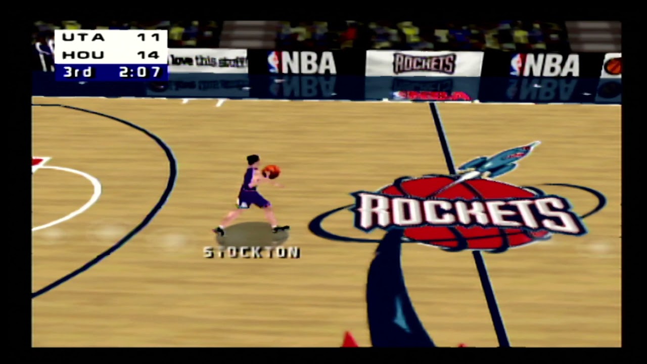NBA Live 99 N64 gameplay watch