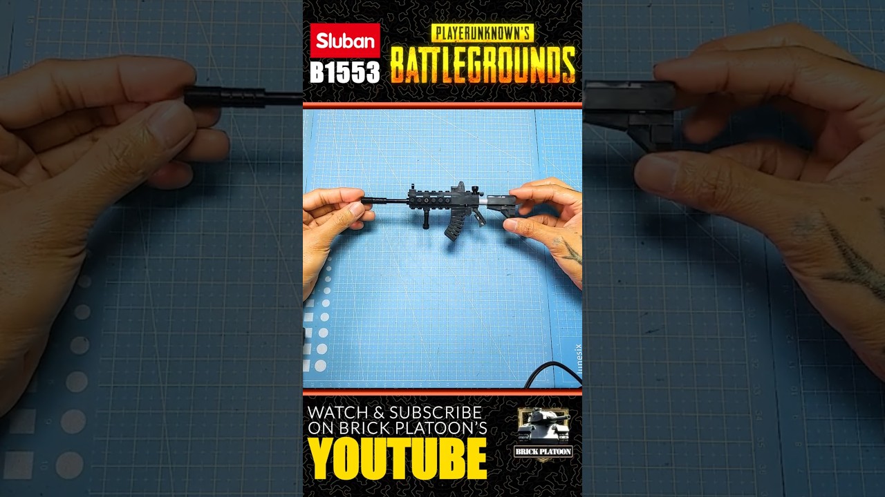 Sluban B1553 PUBG Mobile Guns | Lego Compatible Guns