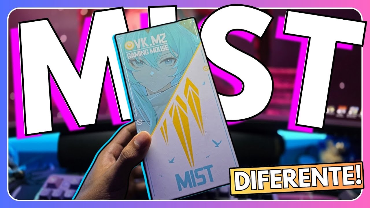 UNBOXING de um MOUSE bem DIFERENCIADO! - VALKYRIE M2 MIST