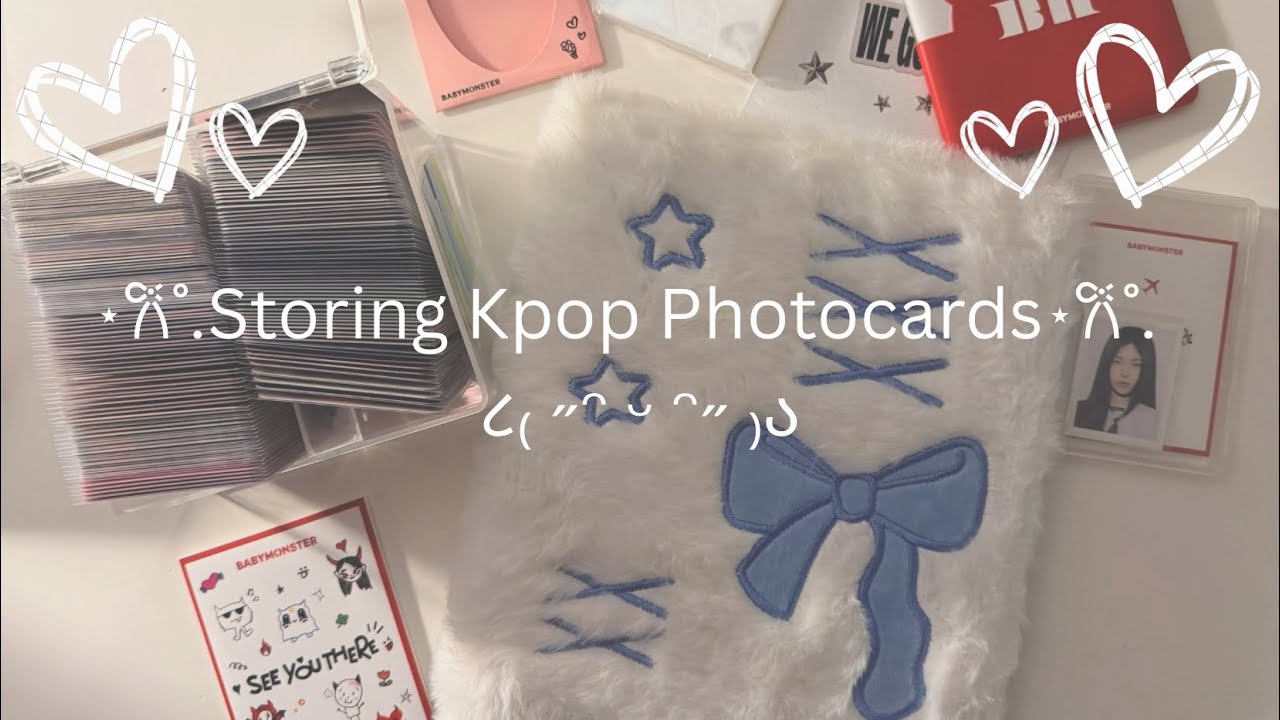 𐙚⋆°.⋆♡ ౨ৎ ⋆.𐙚 ̊. Storing Kpop Photocards ⋆.𐙚 ̊. ౨ৎ 𐙚⋆°.⋆♡