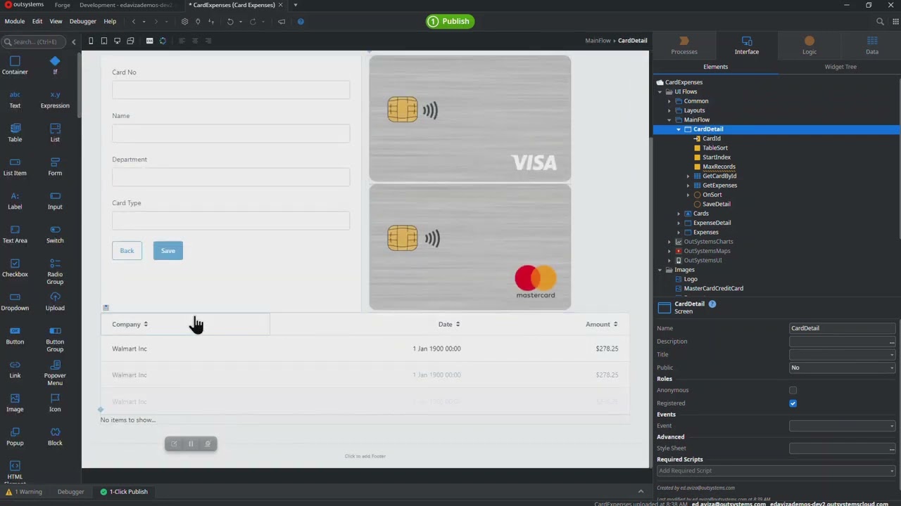 OutSystems Build Up Demo (O11)