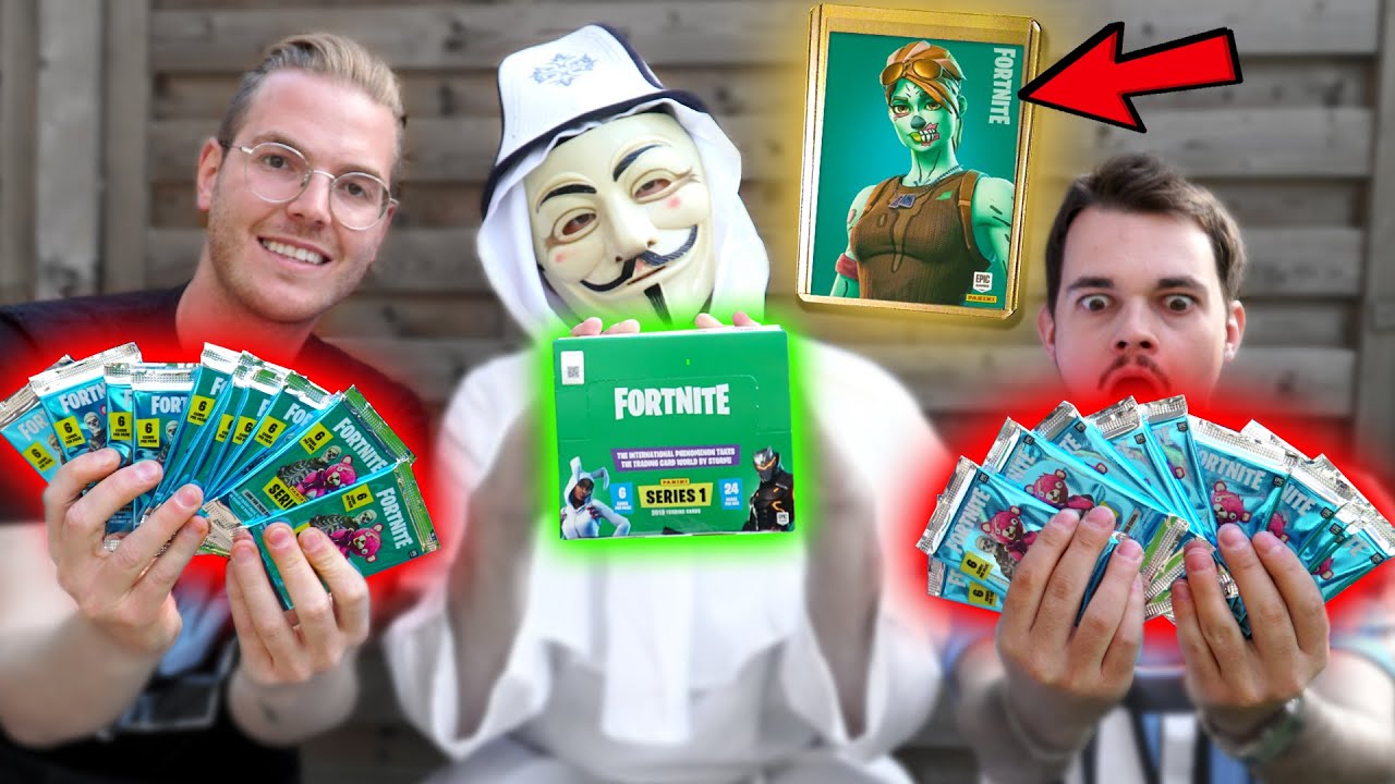 GAME MASTER hat GHOUL TROOPER gezogen aus 24 Fortnite Booster Packs !!!