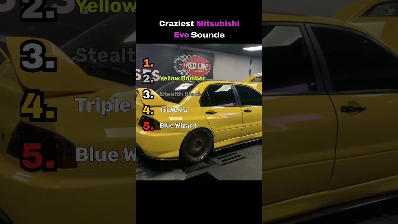 Craziest Mitsubishi Evo Sound #carranking