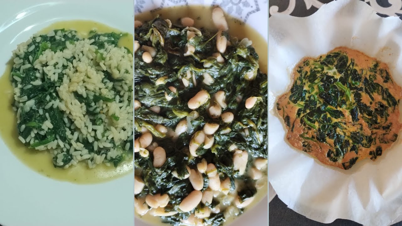 3 Ricette Facili e Veloci con Spinaci Surgelati | Idee per Pranzi e Cene Light