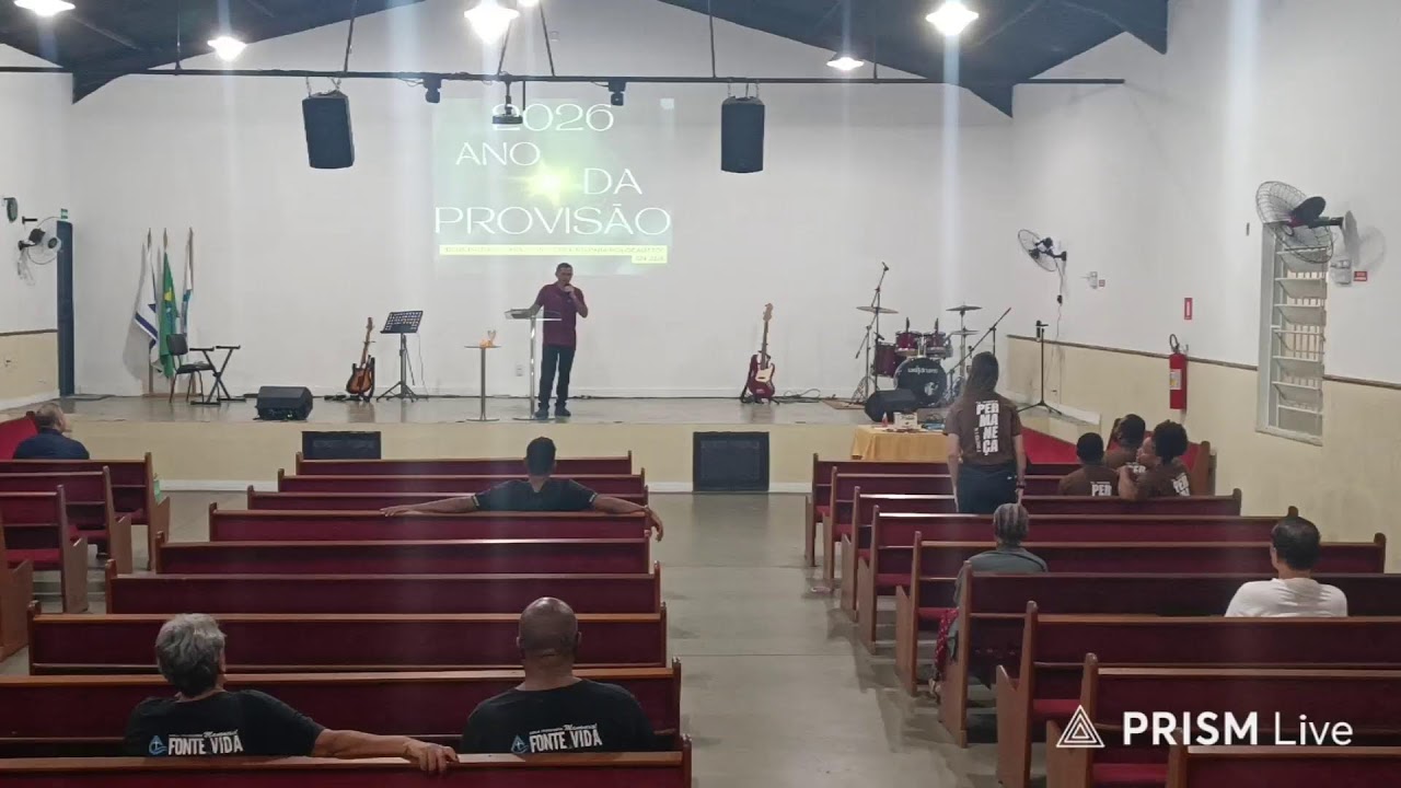 Transmissão ao vivo de Igreja Pentecostal Manancial Fonte de Vida