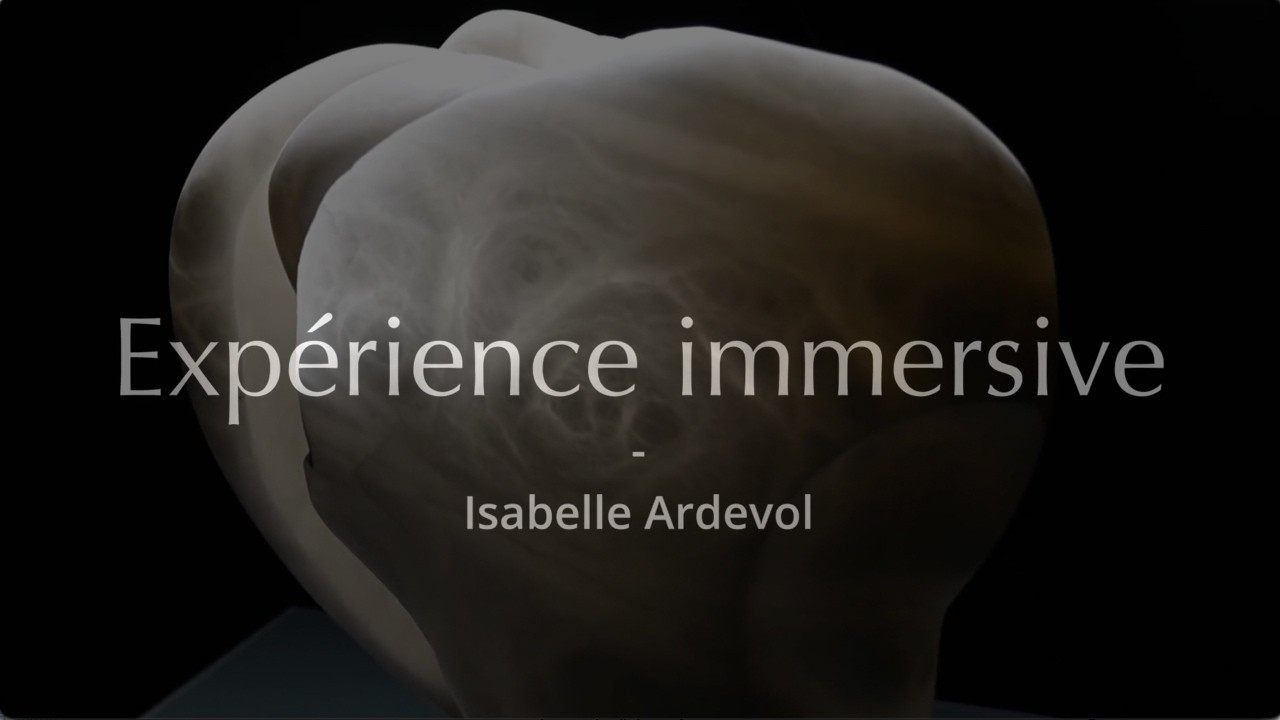 Expérience Immersive, démarche artistique 2026, Isabelle Ardevol Sculpture
