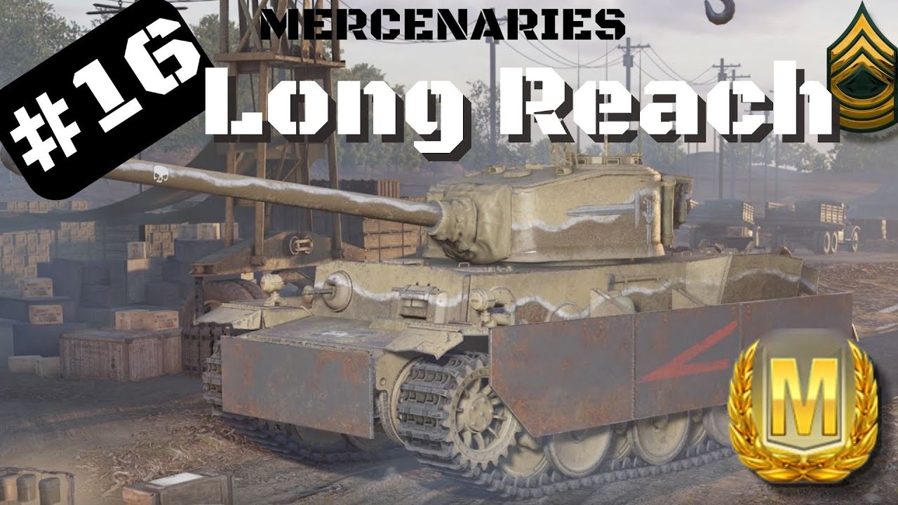 Long Reach Mercenary Tank Review, World of Tanks Console.