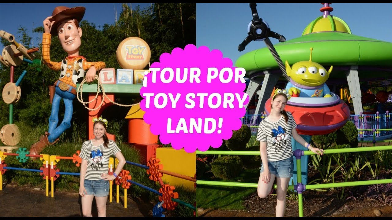 RECORRIDO POR TOY STORY LAND: ATRACCIONES, MERCHANDISE, COMIDA
