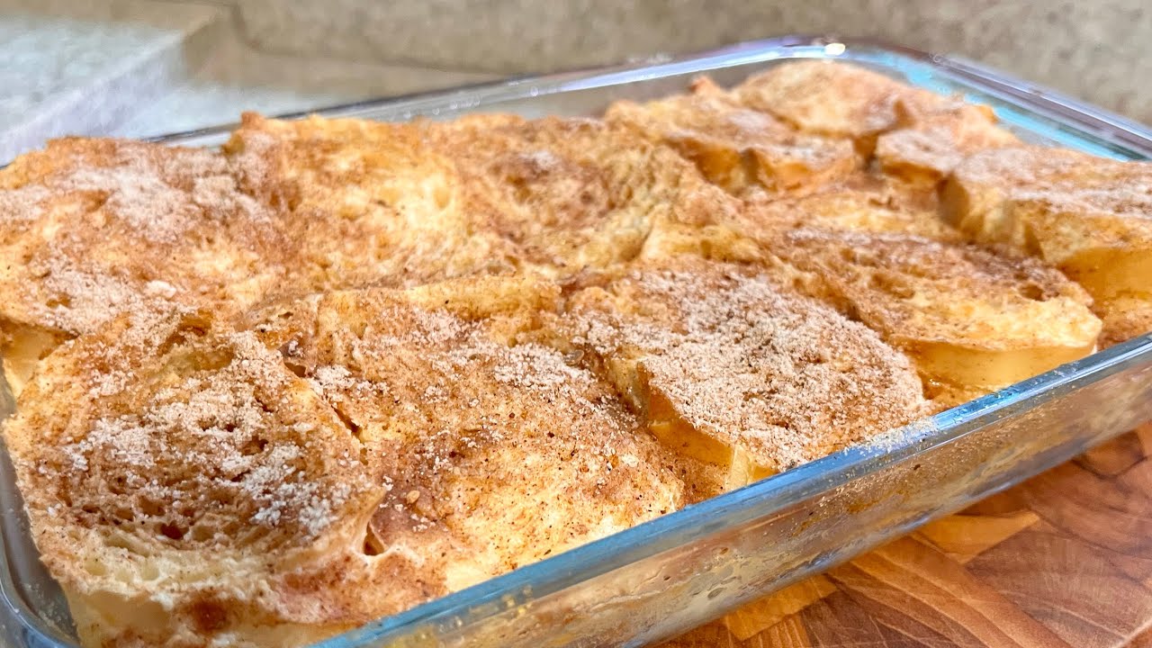 RABANADA PRA QUEM FICA ENJOADO | SEM FRITURA