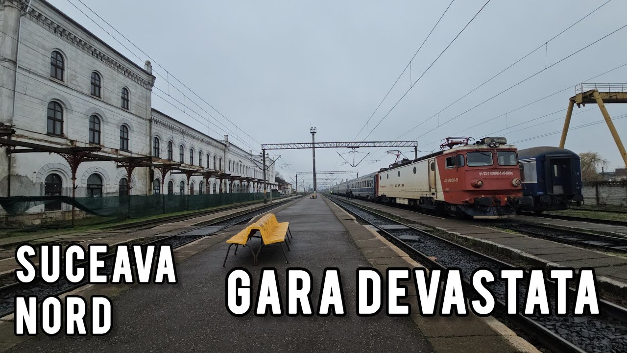 Suceava, o gara in paragina - S-a abandonat