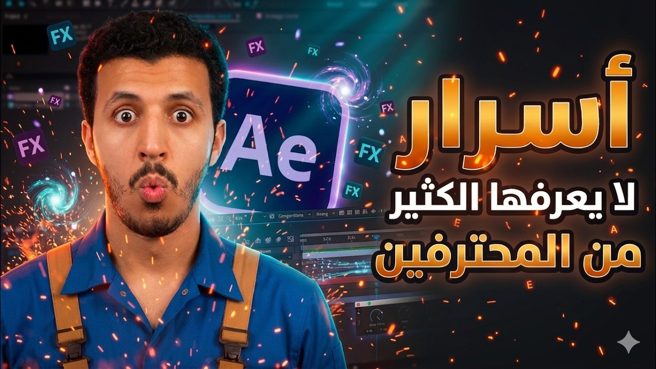 حرفة بكِفّة | تكامل التحريكات في عرض الخدمات باستخدام After EffectsHerfa Bekaffa After Effectsالجز 2