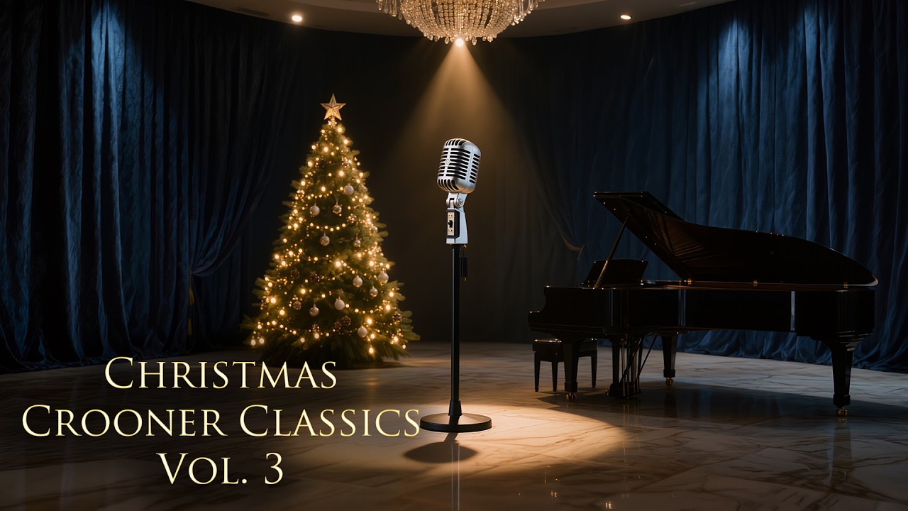 Christmas Crooner Classics Vol. 3 🎙️ | Elegant Christmas Jazz & Classic Holiday Songs (60 Min)
