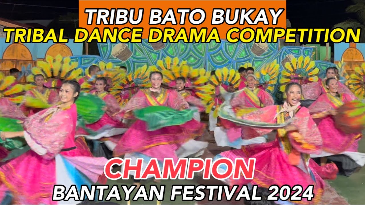 CHAMPION ‼️TRIBU BATO BUKAY BANTAYAN FESTIVAL 2024 TRIBAL DANCE DRAMA COMPETITION #guimbal