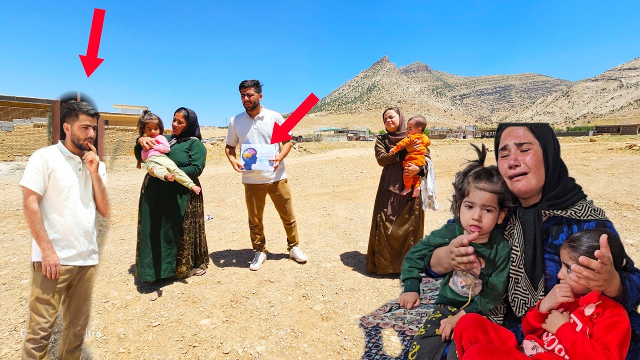 Habib and Somayeh Charity visits Akram's family and tries to provide rehabilitation equipment