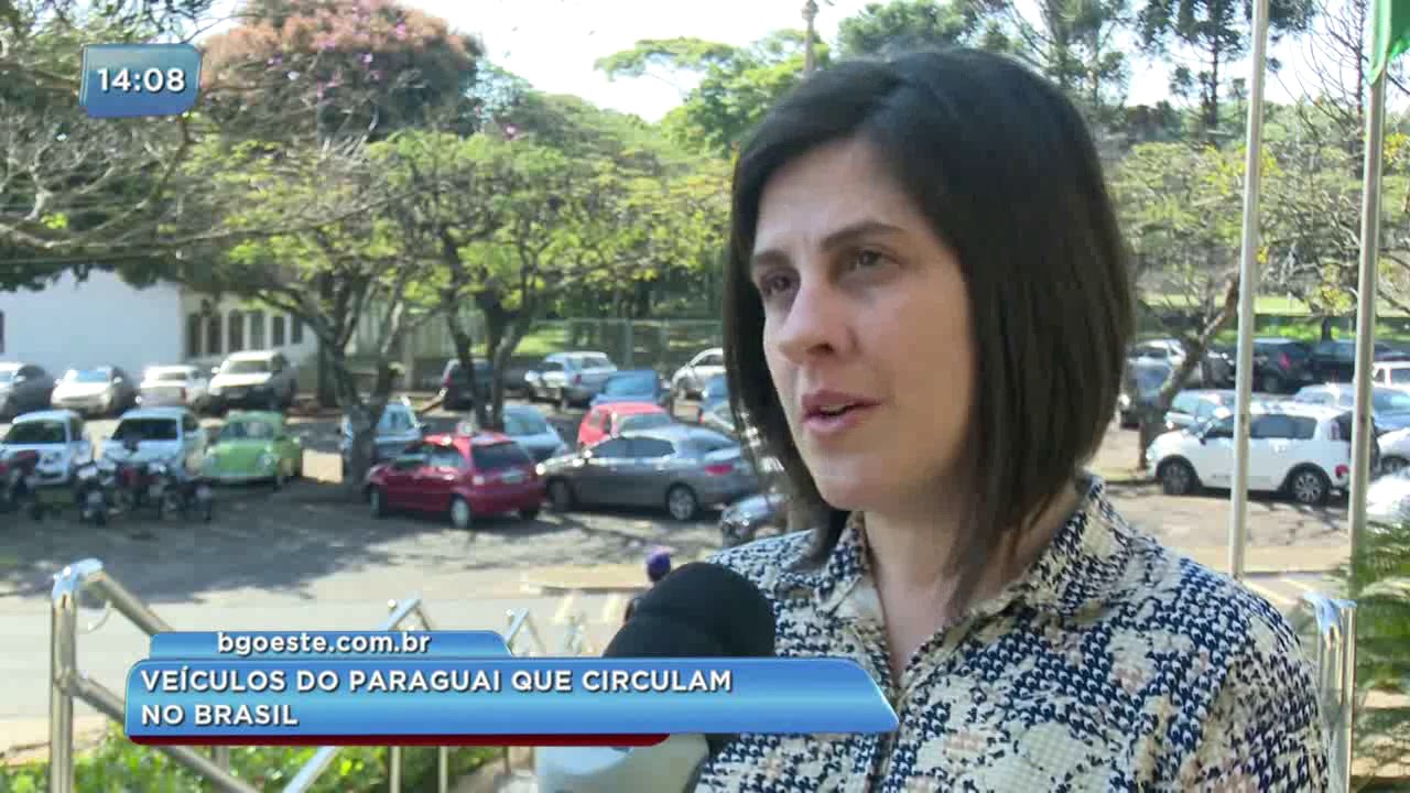Veículos do Paraguai que circulam no Brasil precisam de autorização
