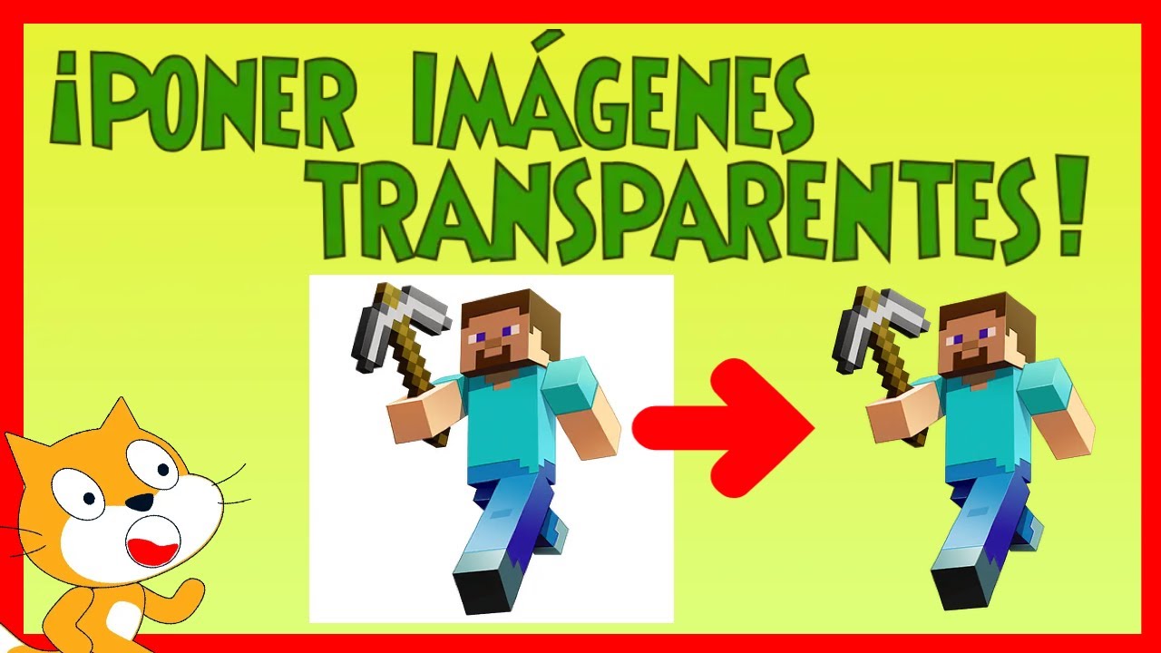 ¿Cómo descargar imágenes transparentes? - Scratch tutorial
