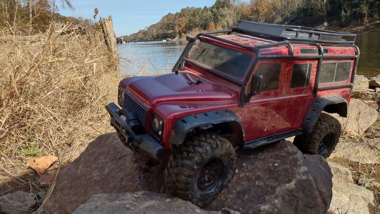 Trx4 defender river crawl