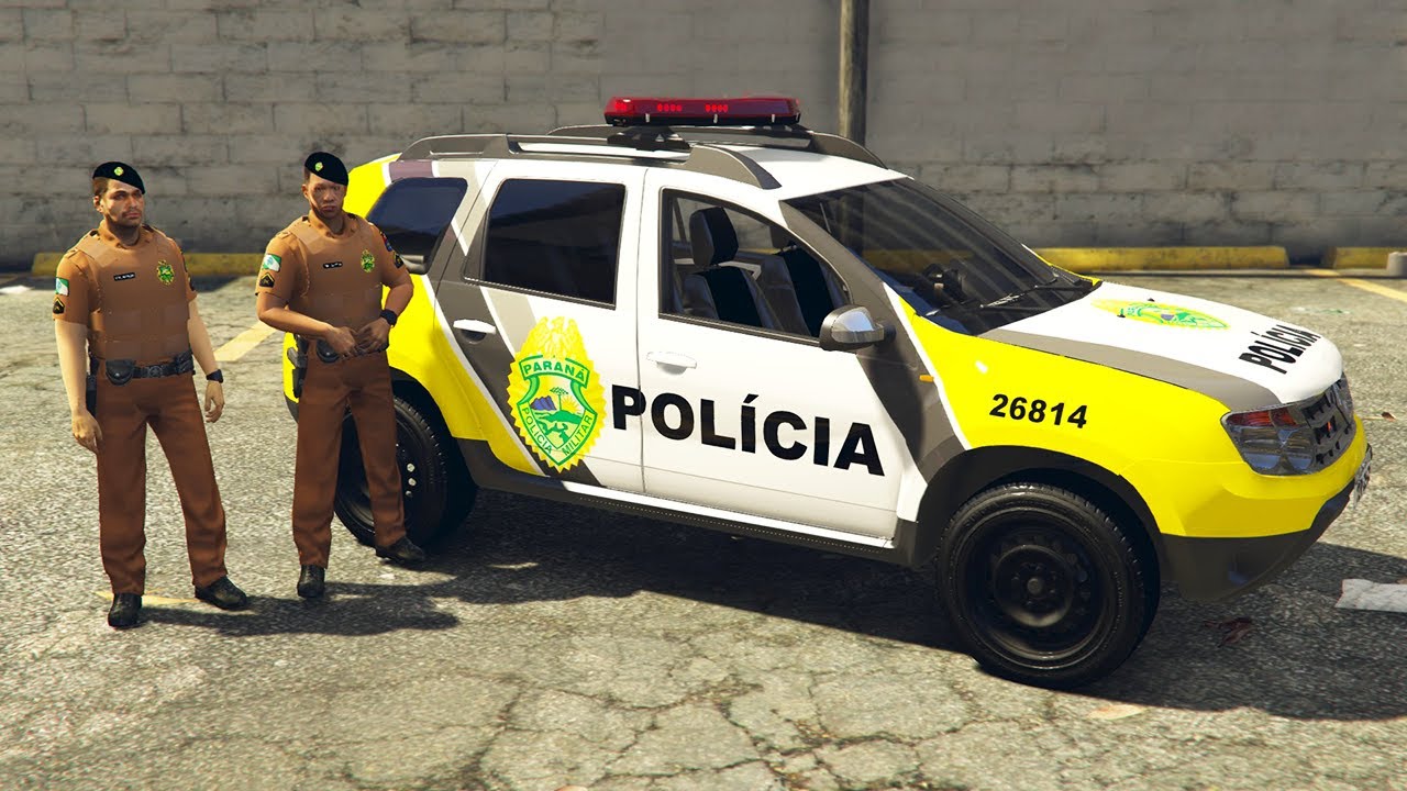 POLÍCIA MILITAR PMPR (FUGA) | GTA 5 LSPDFR #oldbob