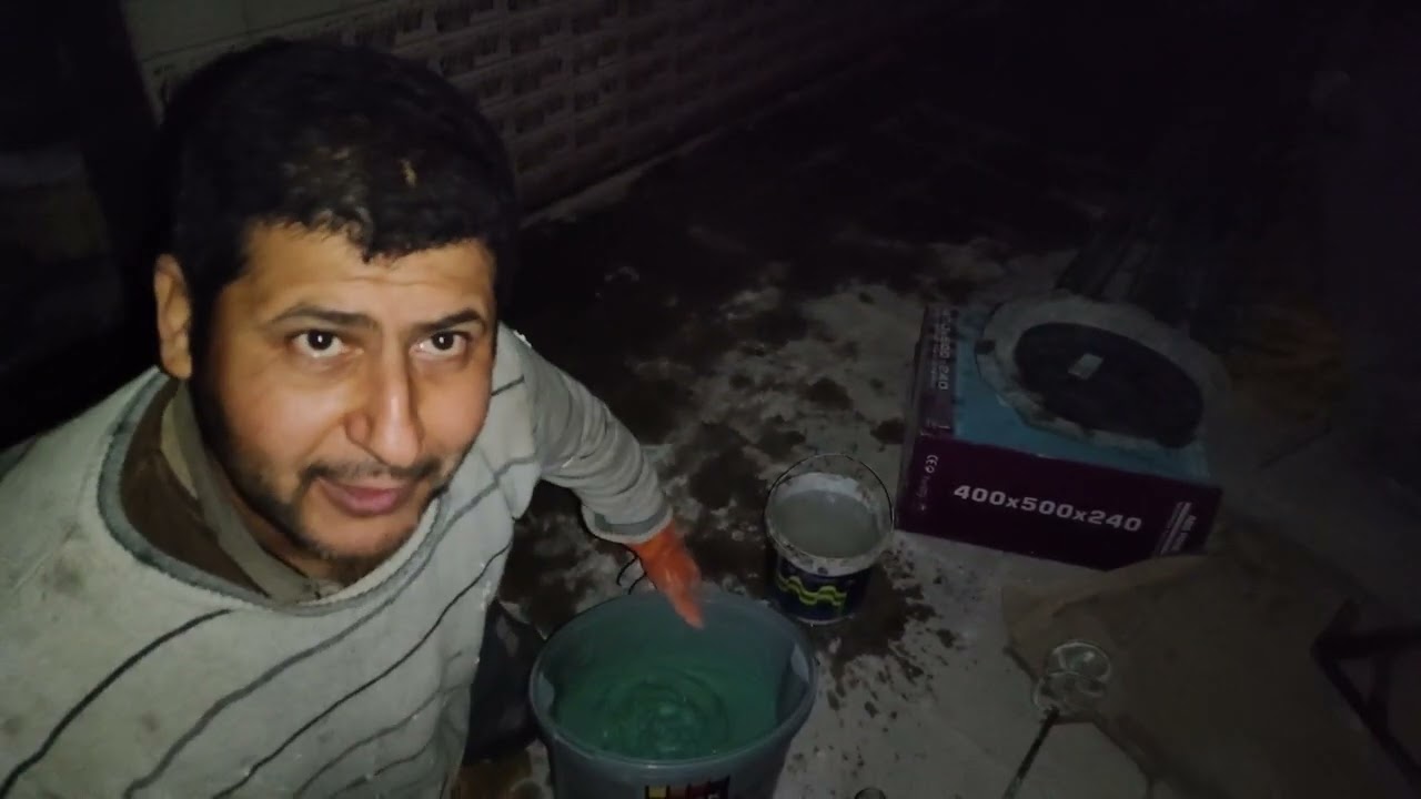 بغداد ٠٧٩٠٢١٩٥٣١٦ تعلم مع جعفر تخشين سيراميك بمادة اسم شركة بتك تطبيك سيراميك جديد بدون شلع القديم