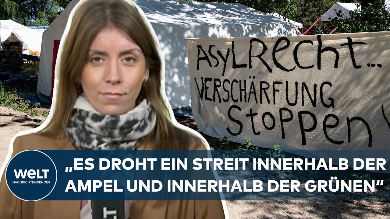 MIGRATION: Fl&uuml;chtlingsdebatte! EU-Asylreform droht zu scheitern - Zwist innerhalb der Gr&uuml;nen