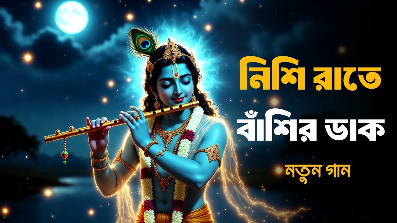 নিশি রাতে বাঁশির ডাক | শ্যাম সুন্দর শ্রীকৃষ্ণ ভজন | Bengali Krishna Devotional Song