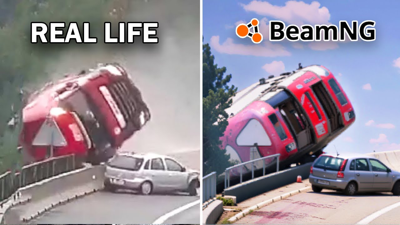 Accidents Based on Real Life Incidents | BeamNG.drive #27