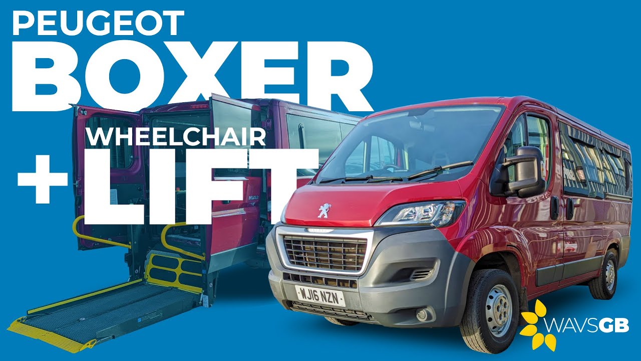 Peugeot Boxer with Wheelchair Lift