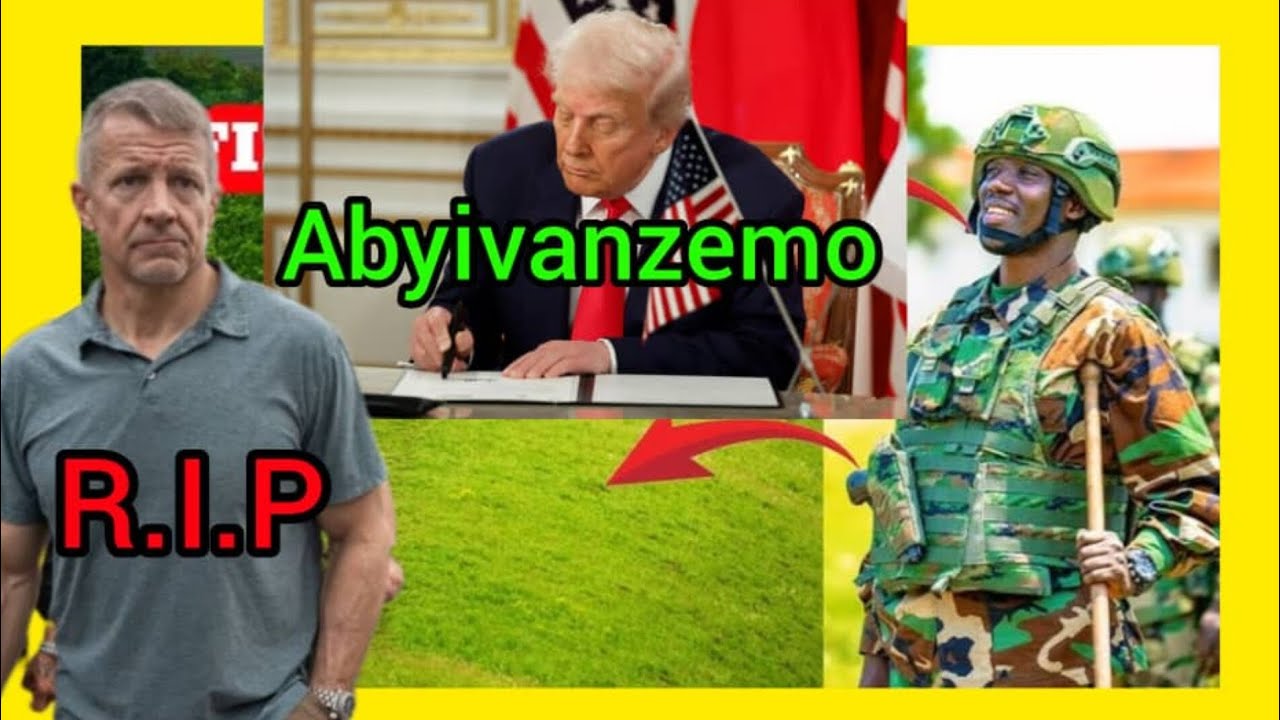 AMERICA IJE MUCYIBAZO CYIFATWARYA ERIC PRENCE M23 YAMUFATIYE UVIRA 