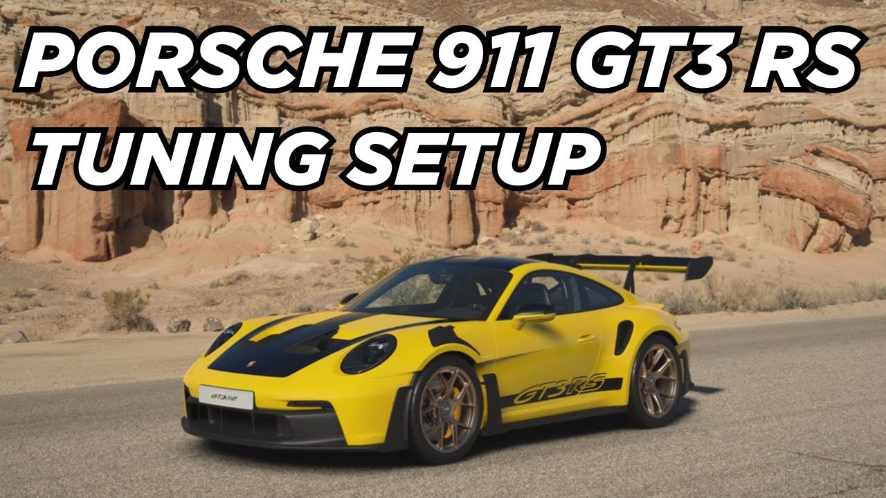 Gran Turismo 7 Porsche 911 GT3 RS (992) '22 Tuning Setup