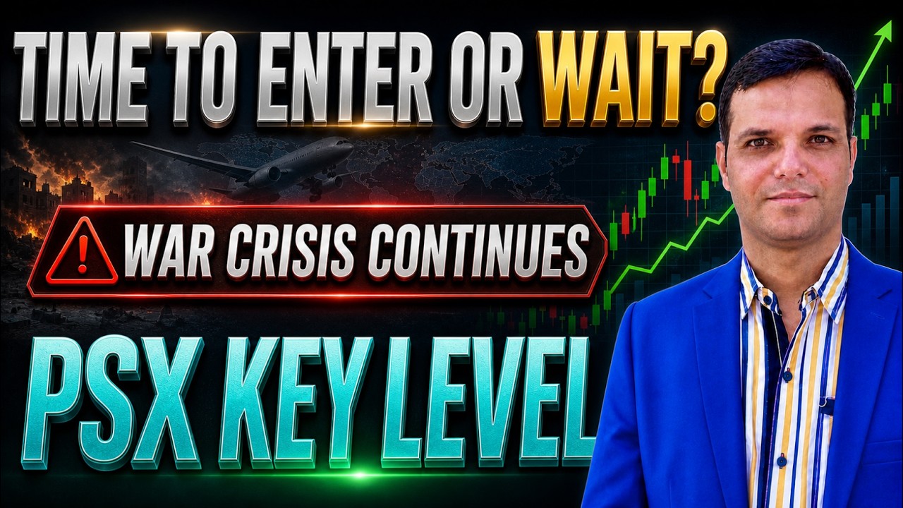 09-07-2026-PSX | Pakistan stock market analysis Time to Enter or Wait? PSX Key Level Amid War Crisis