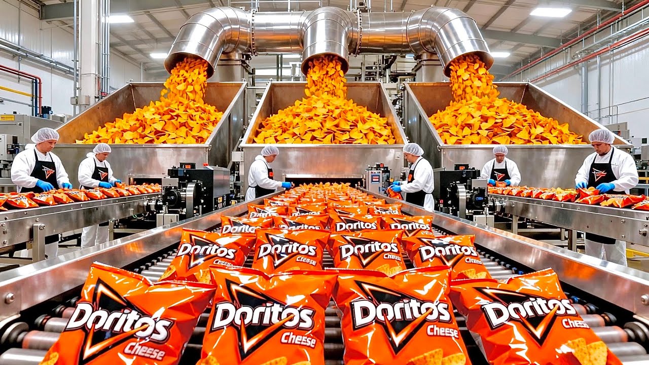 HOW IT’S MADE: DORITOS 🧀, M&M’s 🍫 & OREO COOKIES 🍪