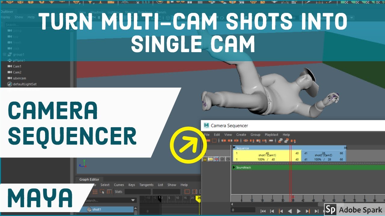 Camera Sequencer 101 in Maya 2019 - CGFamily