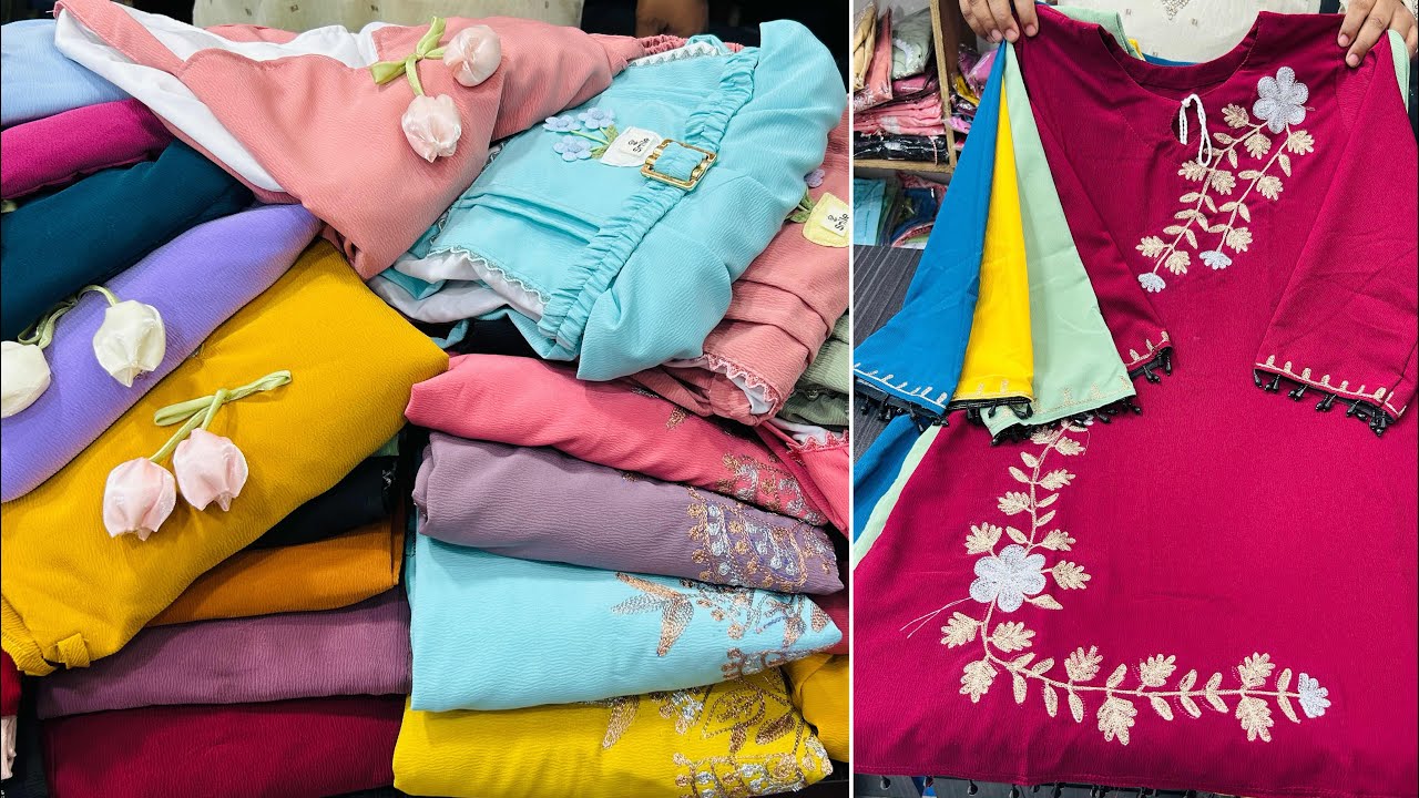 সুপার ডুপার সেলে মাএ ৪৫০টাকায় নতুন শাপলাকলি লং টপস,কুর্তির বস্তা বস্তা কালেকশন ||Tops collection 