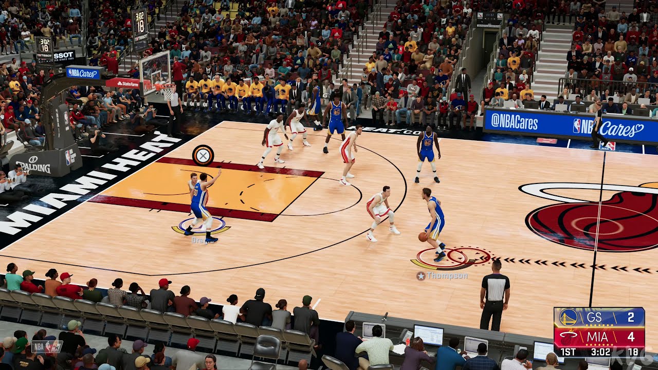 NBA 2K21 - Golden State Warriors vs Miami Heat - Gameplay (PS5 UHD) [4K60FPS]