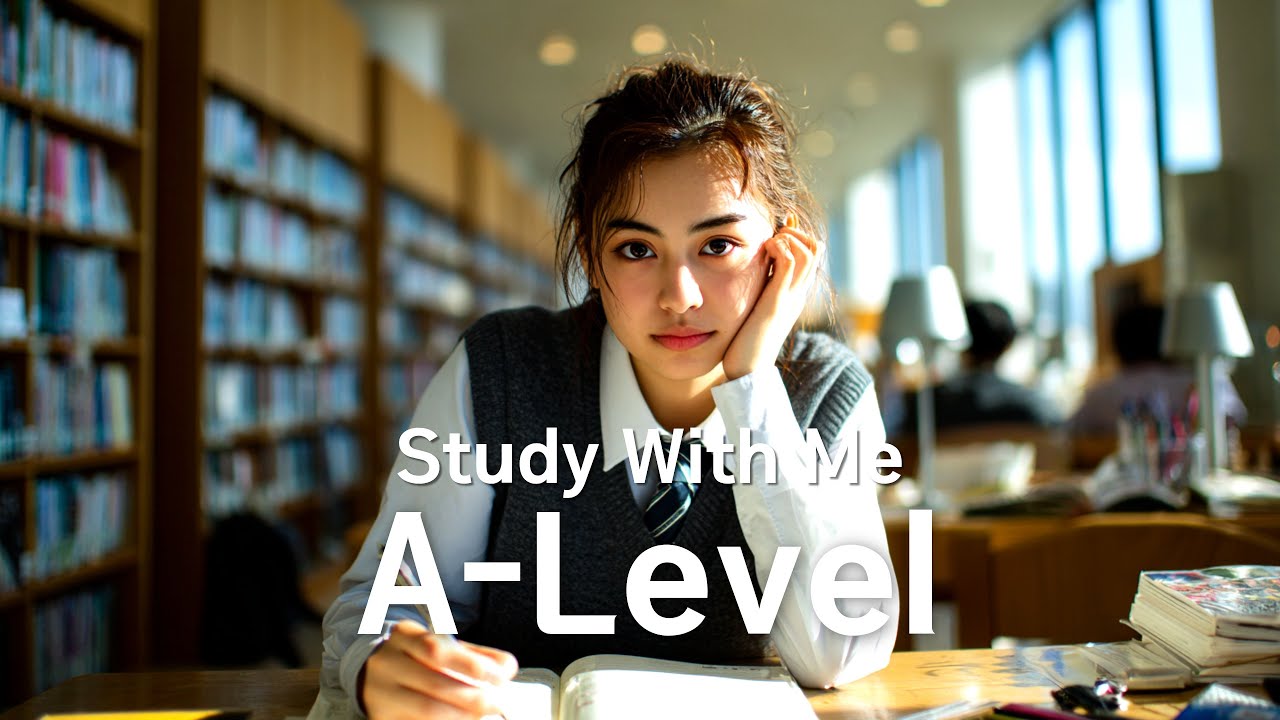 A Level Study Music: 1 Hour Calm Focus for Stress Relief & Anxiety 🍃 (Relaxing, No Lyrics)
