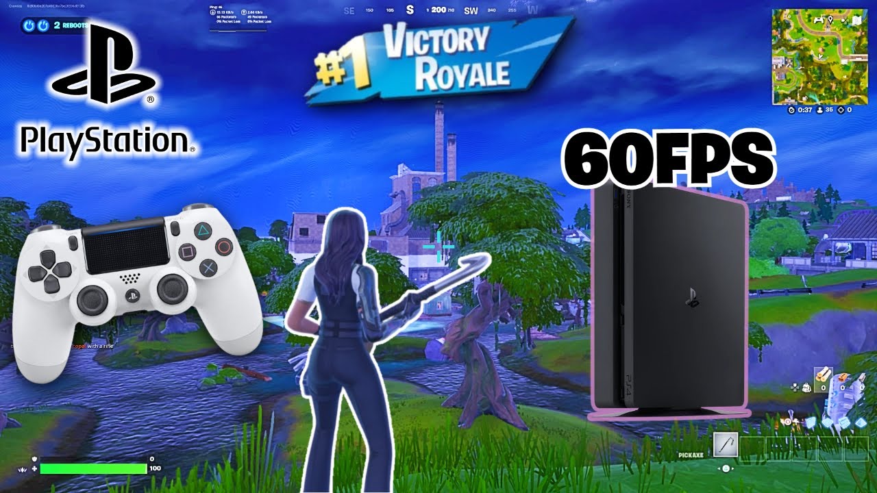 Fortnite Ranked Reload on PS4 | Controller Gameplay | 60 FPS