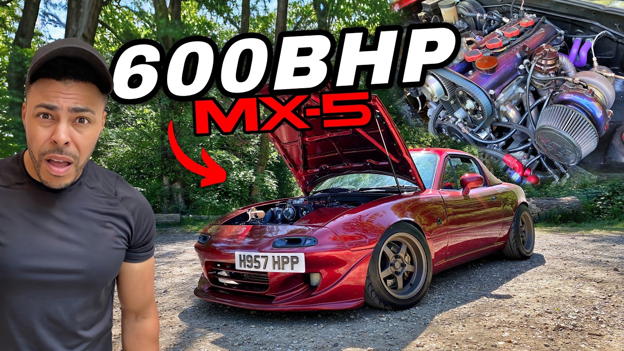 THE MAZDA MX-5 FROM HELL.. DRY SUMPED 600BHP MONSTER